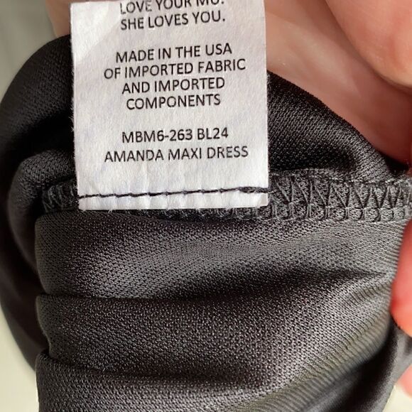 NWOT SMYM Amanda Dress Black Small - Picture 5 of 6